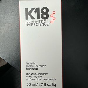 Brand new - SEALED - K18 leave-in molecular repair hair mask 50 ml